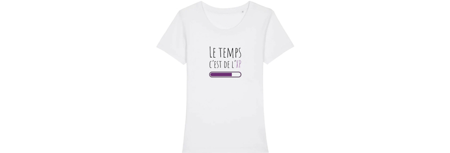t-shirt humoristique pour femme